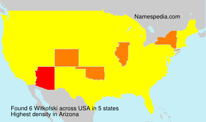 Surname Witkofski in USA Surname Witkofski in USA
