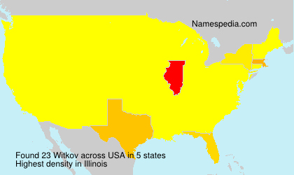 Surname Witkov in USA Surname Witkov in USA