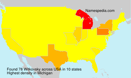 Surname Witkovsky in USA Surname Witkovsky in USA
