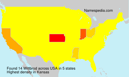 Surname Wittbrod in USA Surname Wittbrod in USA