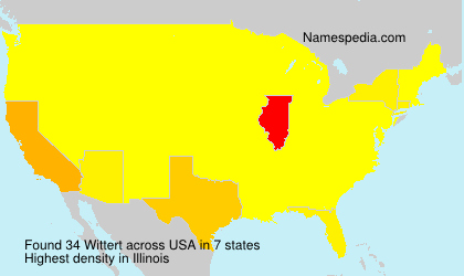 Surname Wittert in USA Surname Wittert in USA