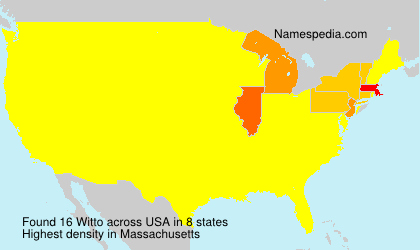 Surname Witto in USA Surname Witto in USA