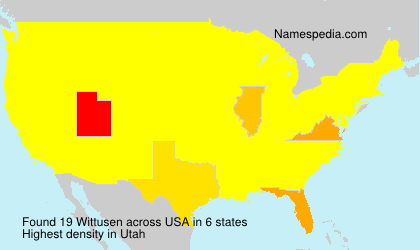 Surname Wittusen in USA Surname Wittusen in USA