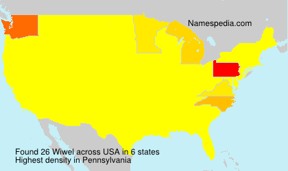 Surname Wiwel in USA Surname Wiwel in USA