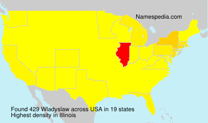 Surname Wladyslaw in USA Surname Wladyslaw in USA