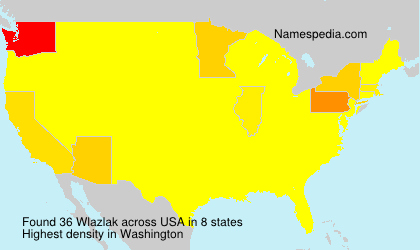 Surname Wlazlak in USA Surname Wlazlak in USA