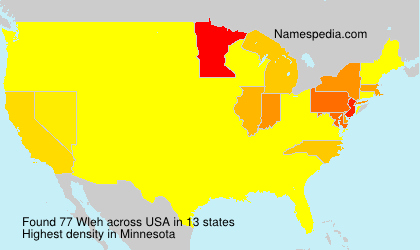 Surname Wleh in USA Surname Wleh in USA