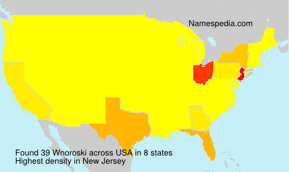 Surname Wnoroski in USA Surname Wnoroski in USA