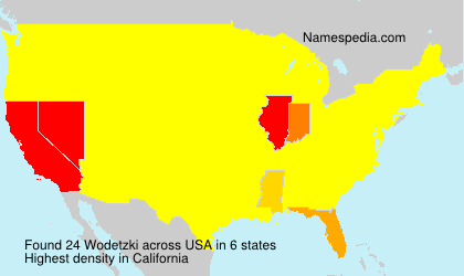 Surname Wodetzki in USA Surname Wodetzki in USA