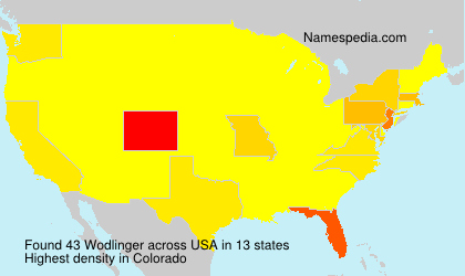 Surname Wodlinger in USA Surname Wodlinger in USA