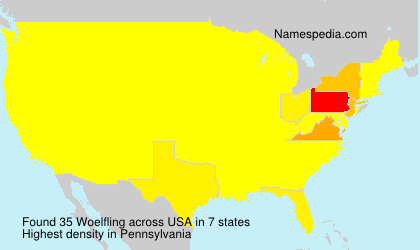 Surname Woelfling in USA Surname Woelfling in USA