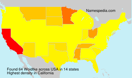Surname Woidtke in USA Surname Woidtke in USA