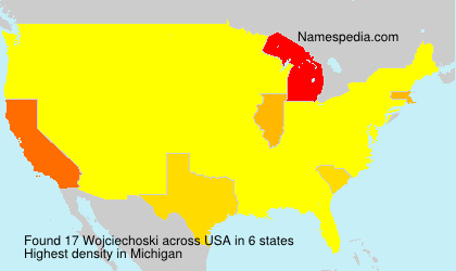 Surname Wojciechoski in USA Surname Wojciechoski in USA