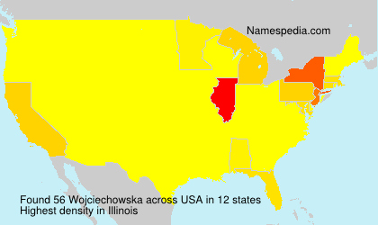 Surname Wojciechowska in USA Surname Wojciechowska in USA
