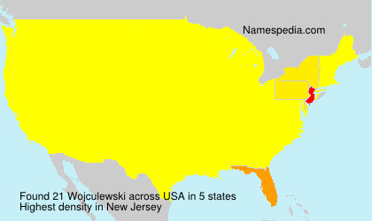 Surname Wojculewski in USA Surname Wojculewski in USA