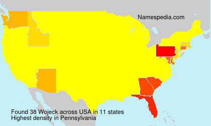 Surname Wojeck in USA Surname Wojeck in USA