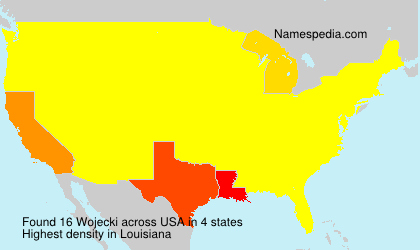 Surname Wojecki in USA Surname Wojecki in USA