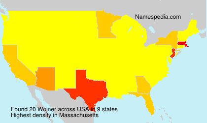 Surname Wojner in USA Surname Wojner in USA