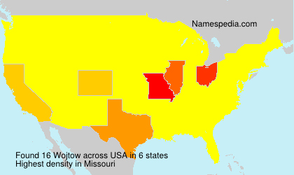 Surname Wojtow in USA Surname Wojtow in USA
