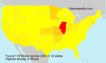 Surname Woker in USA Surname Woker in USA