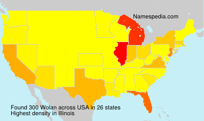 Surname Wolan in USA Surname Wolan in USA