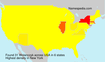 Surname Wolanczyk in USA Surname Wolanczyk in USA
