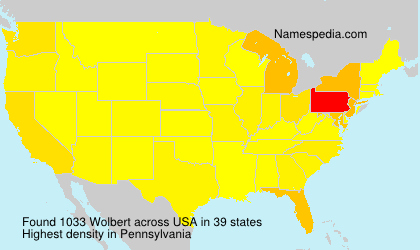 Surname Wolbert in USA Surname Wolbert in USA