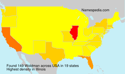 Surname Woldman in USA Surname Woldman in USA