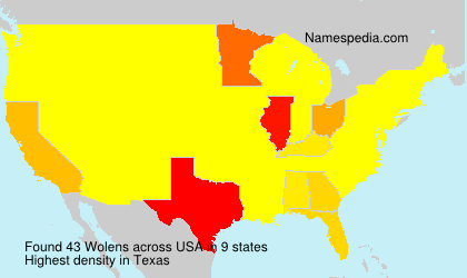 Surname Wolens in USA Surname Wolens in USA