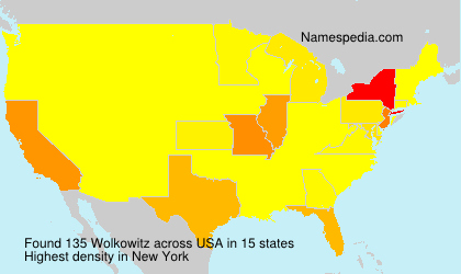 Surname Wolkowitz in USA Surname Wolkowitz in USA