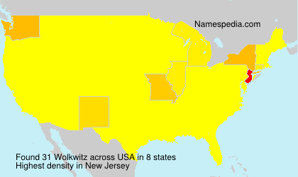 Surname Wolkwitz in USA Surname Wolkwitz in USA