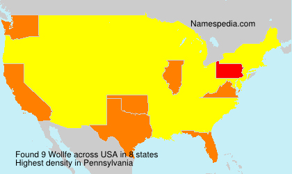 Surname Wollfe in USA Surname Wollfe in USA