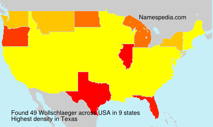 Surname Wollschlaeger in USA Surname Wollschlaeger in USA