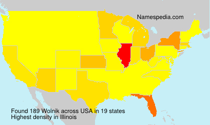 Surname Wolnik in USA Surname Wolnik in USA