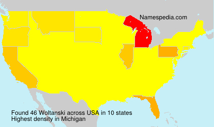 Surname Woltanski in USA Surname Woltanski in USA