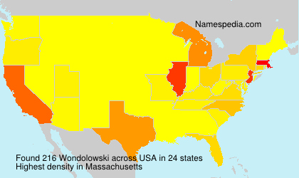 Surname Wondolowski in USA Surname Wondolowski in USA