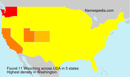 Surname Wooching in USA Surname Wooching in USA