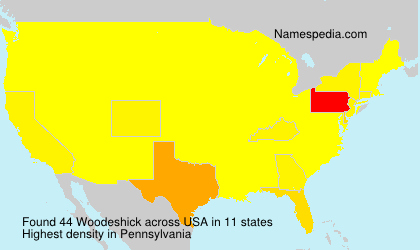 Surname Woodeshick in USA Surname Woodeshick in USA