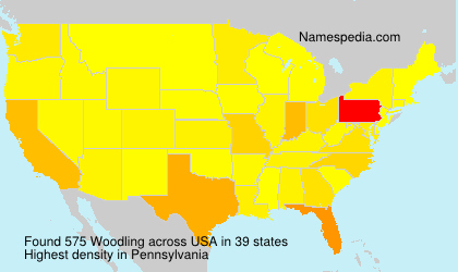 Surname Woodling in USA Surname Woodling in USA