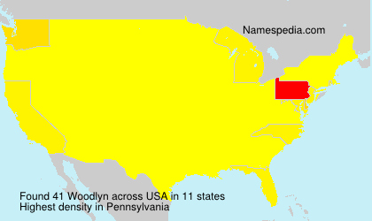 Surname Woodlyn in USA Surname Woodlyn in USA