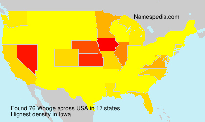 Surname Wooge in USA Surname Wooge in USA