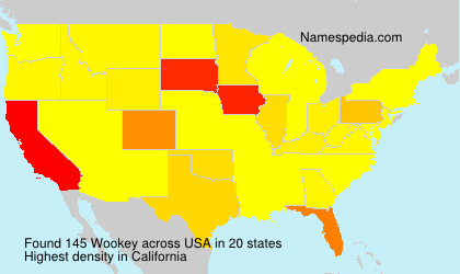 Surname Wookey in USA Surname Wookey in USA