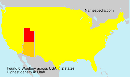 Surname Woolboy in USA Surname Woolboy in USA