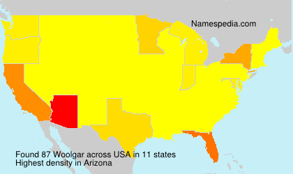 Surname Woolgar in USA Surname Woolgar in USA