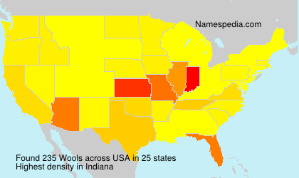 Surname Wools in USA Surname Wools in USA
