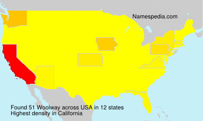 Surname Woolway in USA Surname Woolway in USA