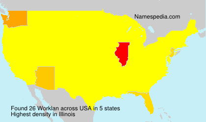 Surname Worklan in USA Surname Worklan in USA