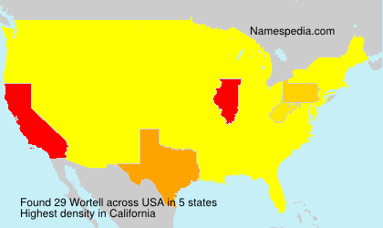 Surname Wortell in USA Surname Wortell in USA