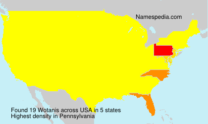 Surname Wotanis in USA Surname Wotanis in USA