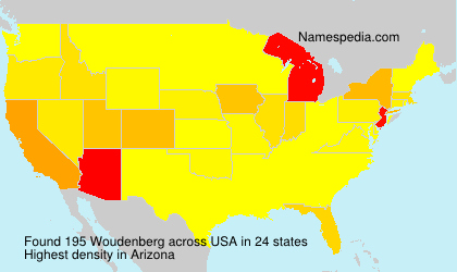 Surname Woudenberg in USA Surname Woudenberg in USA